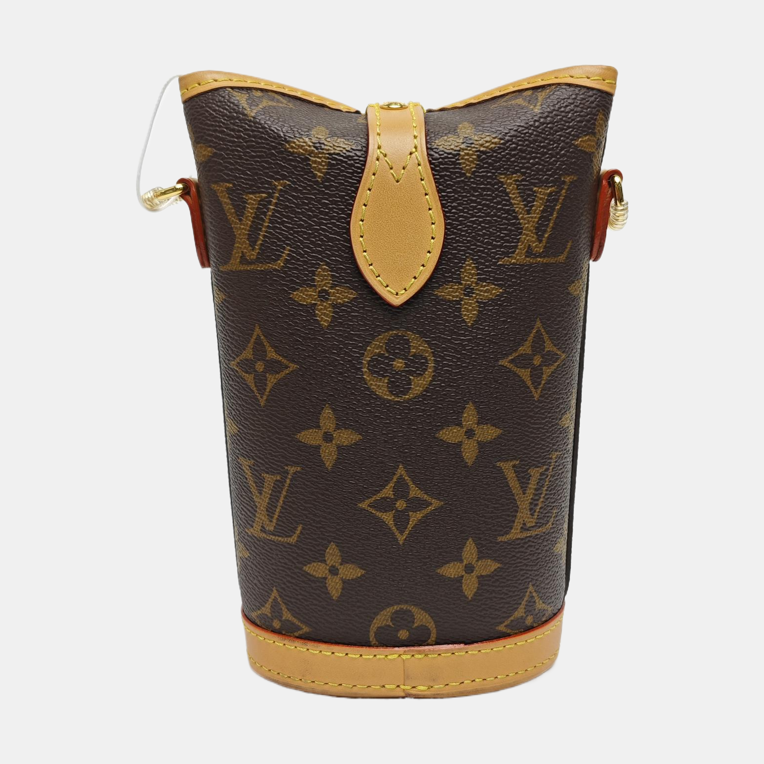 FOLD ME Monogram Coated Canvas Brown