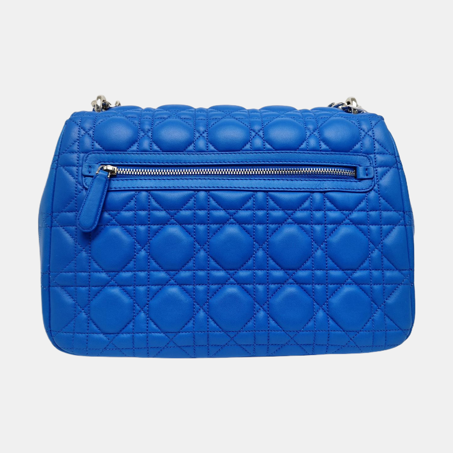 Miss Dior Cannage Lambskin Blue