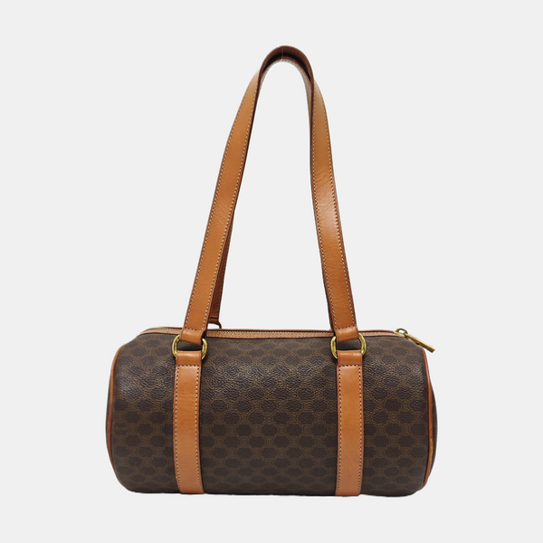 MACADAM BOSTON Coated Canvas Brown