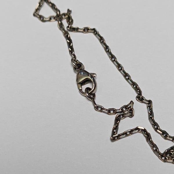 Eileen Metal Silver Necklace