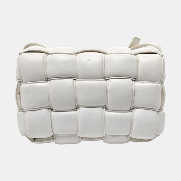 Cassette Medium Lambskin White