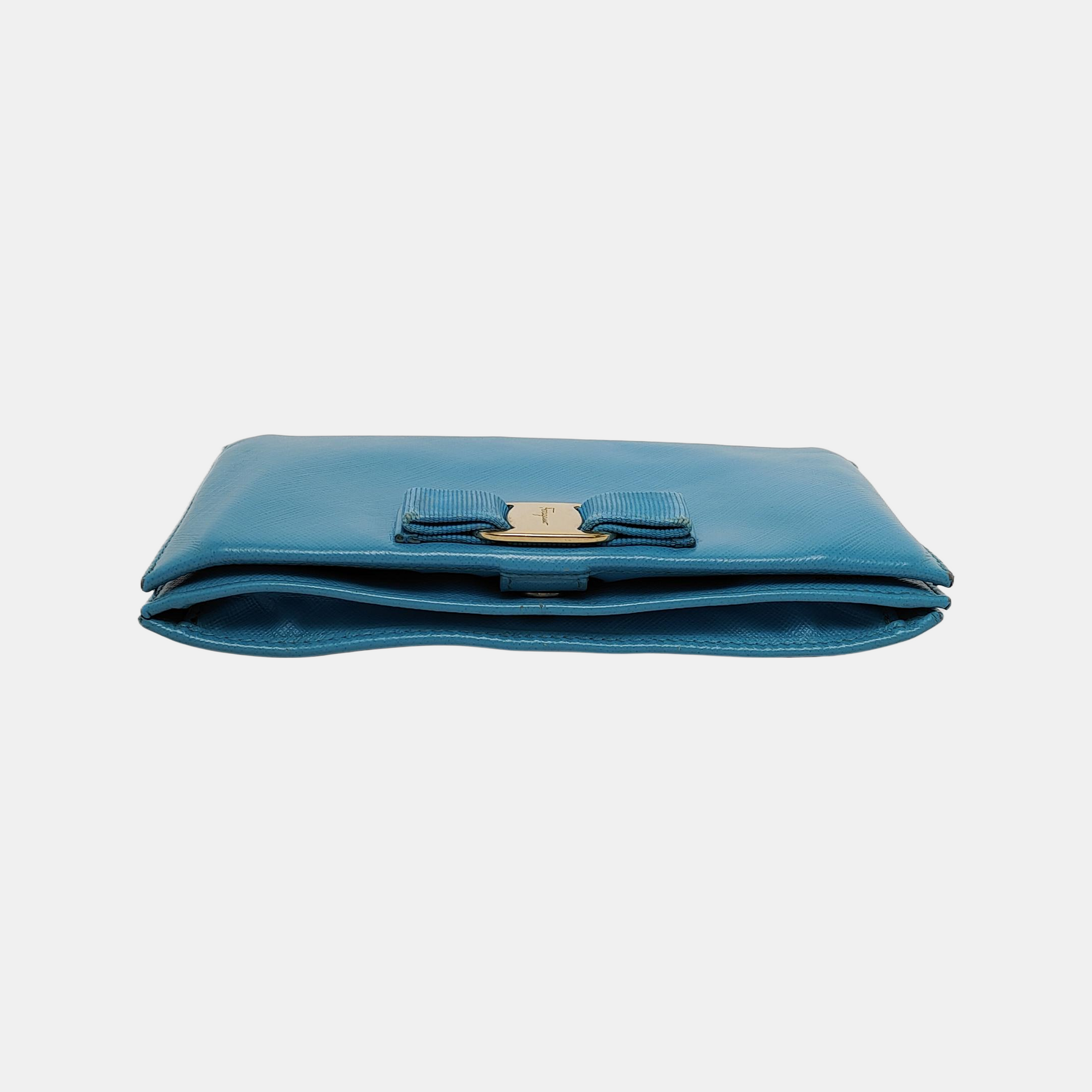 Ginny Calfskin Blue