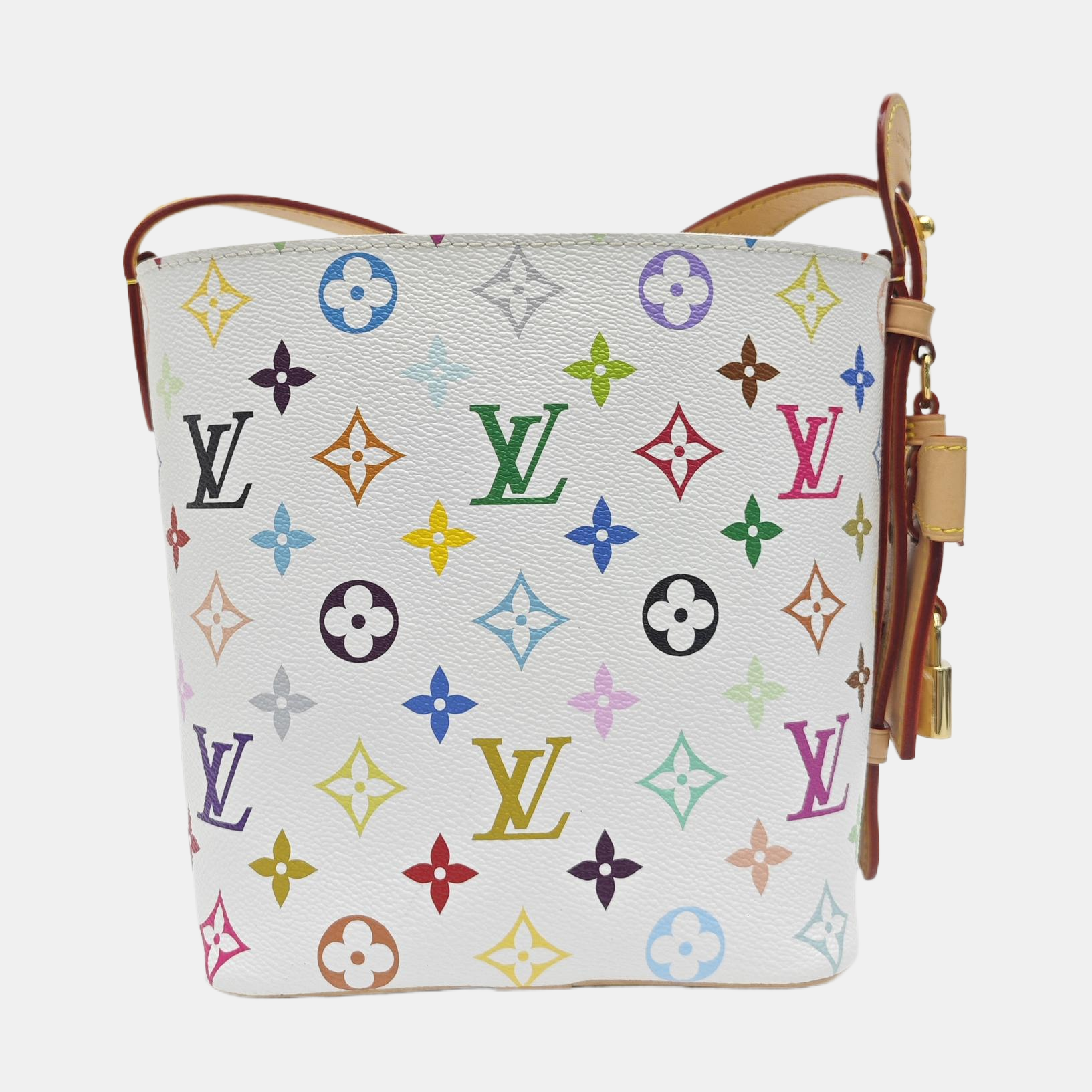 LV × TM ALL IN BB Monogram Coated Canvas White
