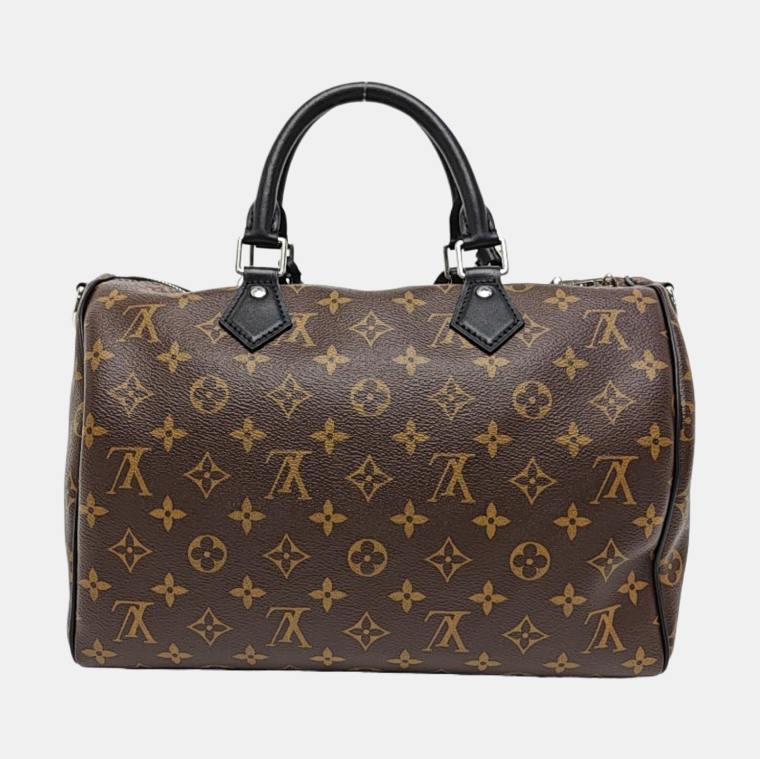 SPEEDY SOFT 30 Monogram Coated Canvas Brown