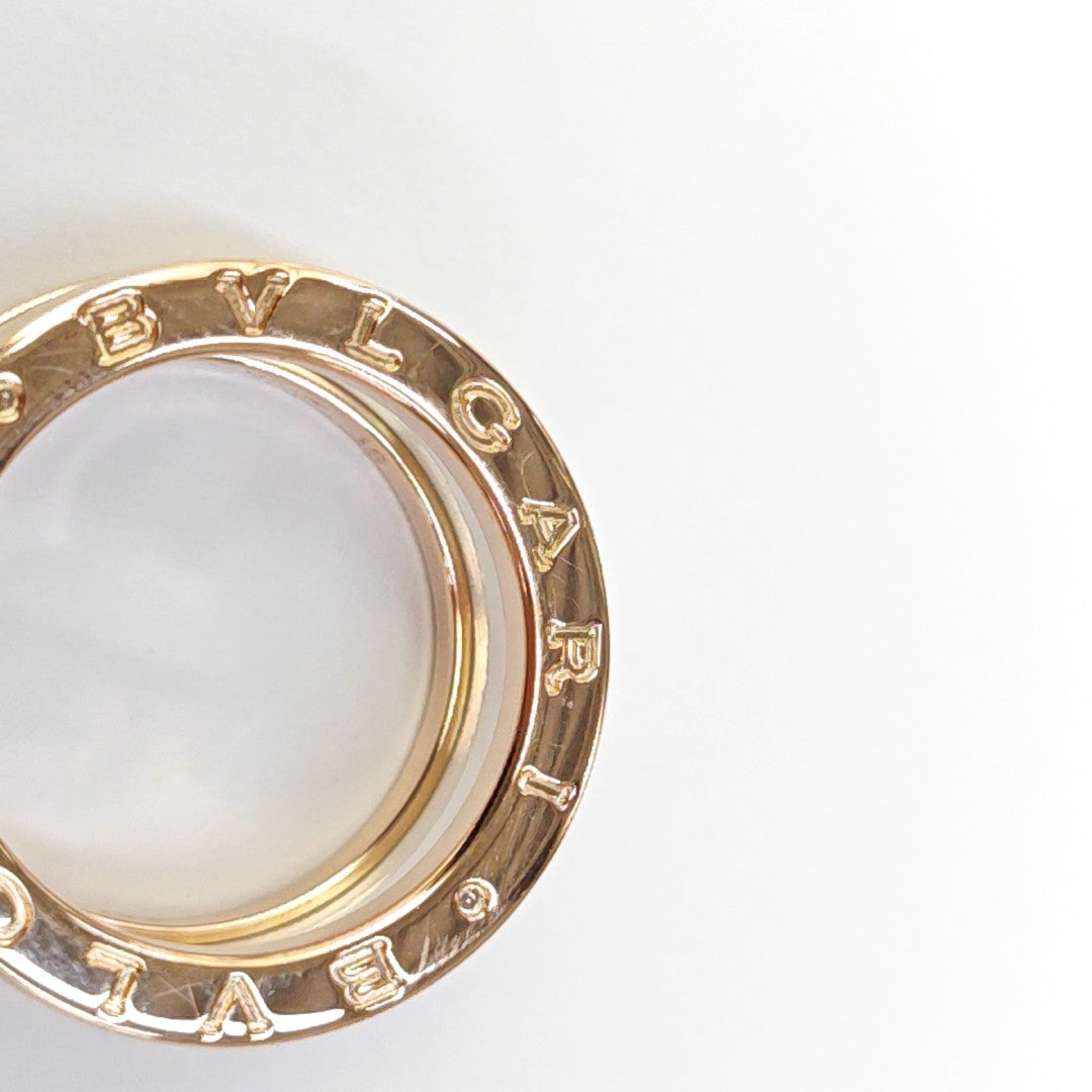 B.ZERO1 18k Rose Gold Ring EU 51