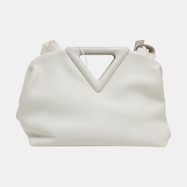 Point Medium Calfskin White