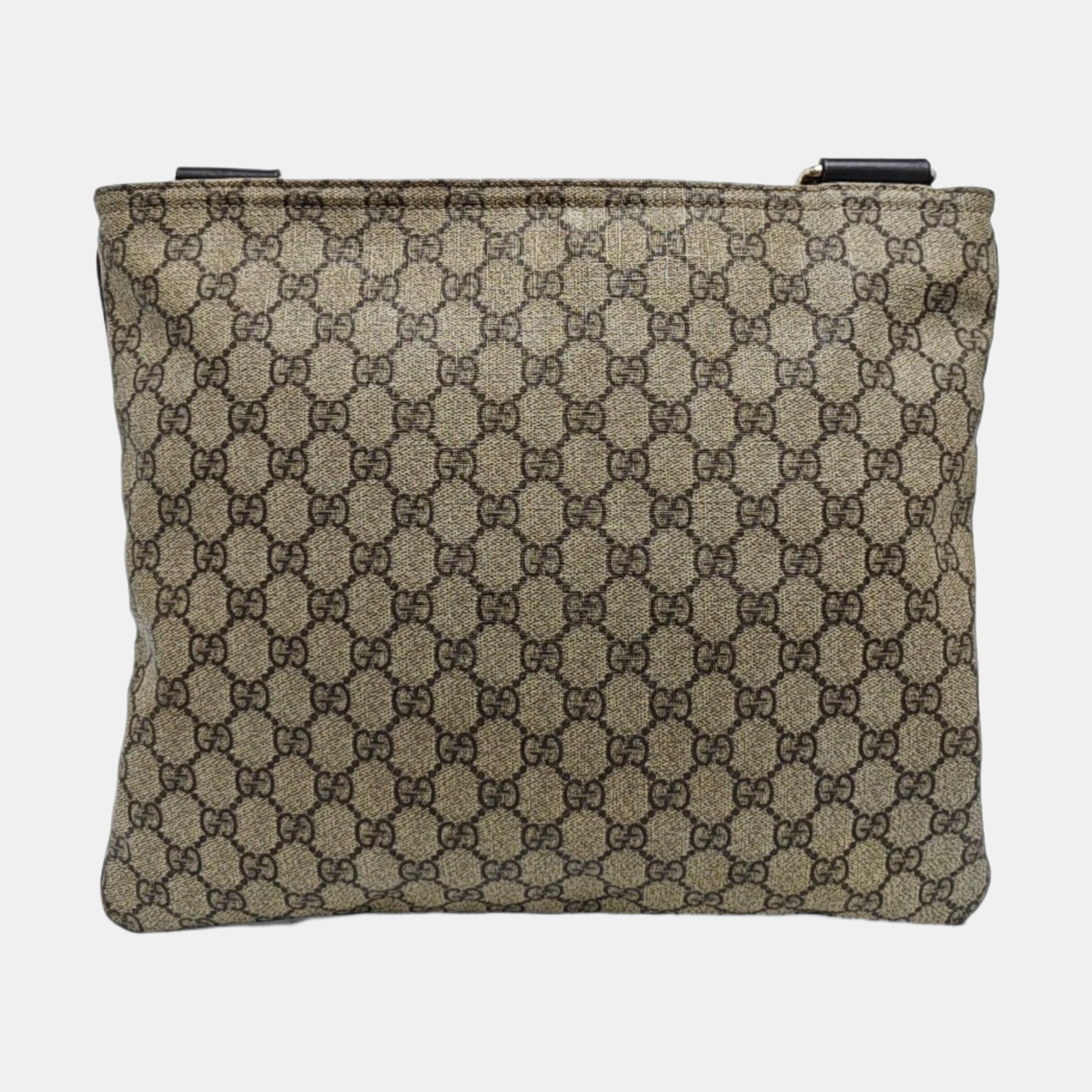 GG Supreme Monogram Coated Canvas Black