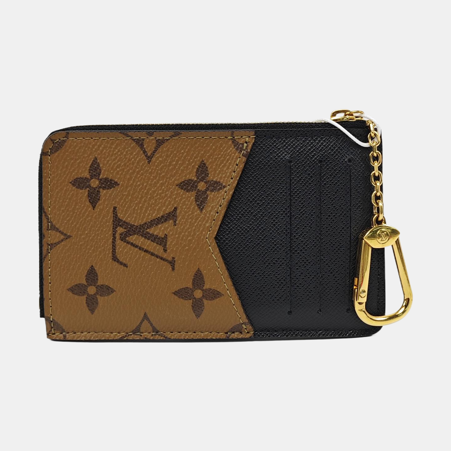 RECTO VERSO Monogram Coated Canvas Brown Coin Purse
