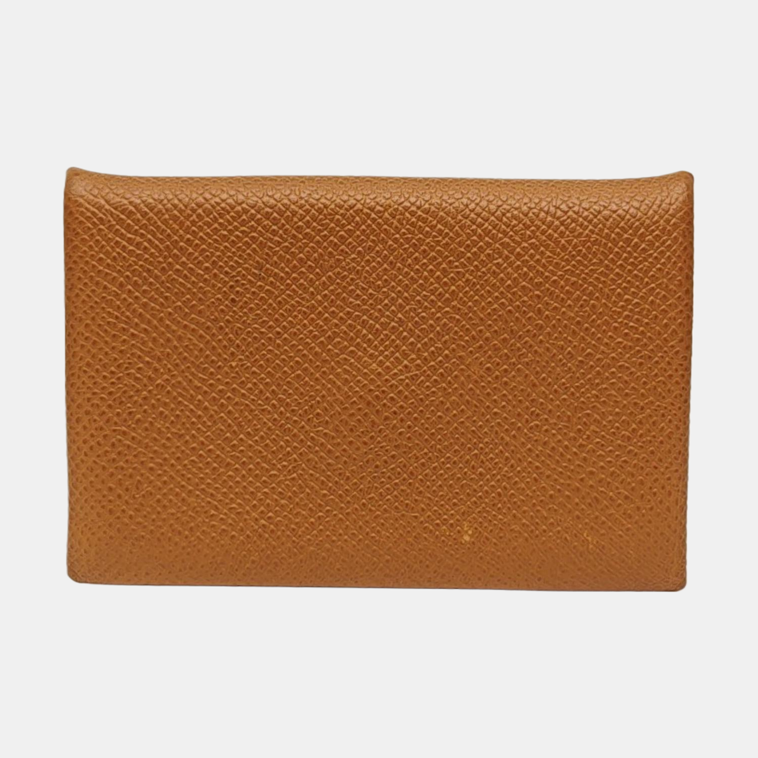 Calvi Epsom Brown Card Holder