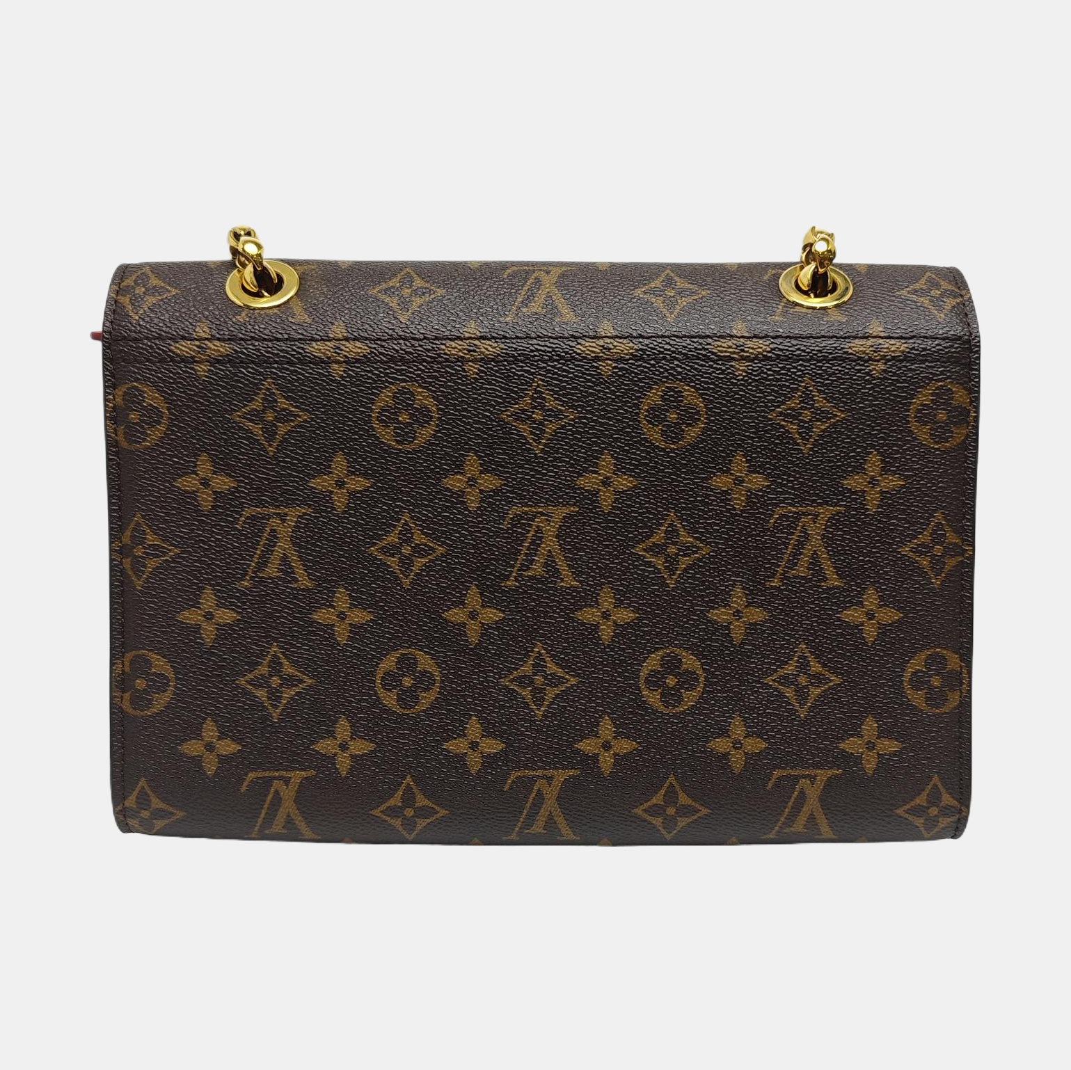 VICTOIRE Monogram Coated Canvas Brown