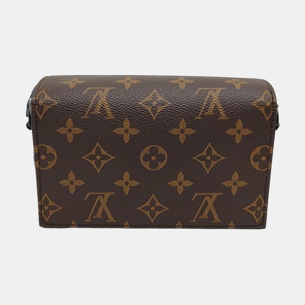SOFT TRUNK Mini Monogram Coated Canvas Brown