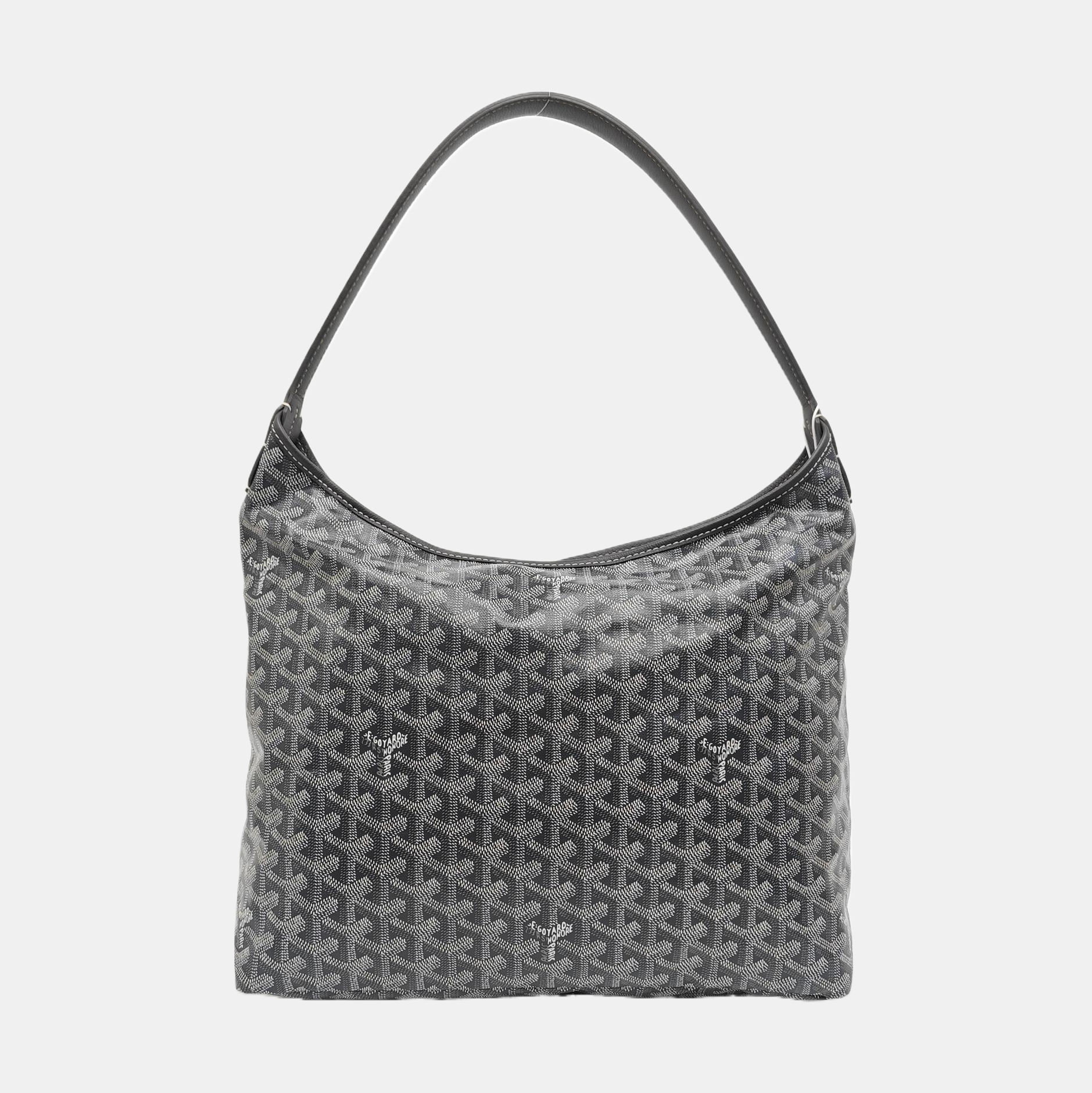 Hobo Coated Canvas Gray