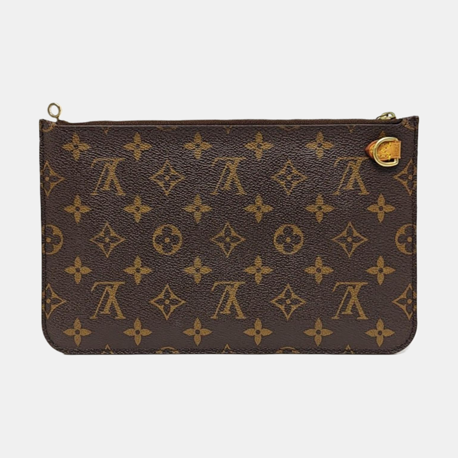 NEVERFULL PM Monogram Coated Canvas Brown