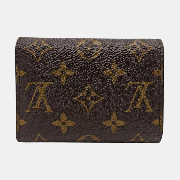 VICTORINE Monogram Coated Canvas Brown Wallet