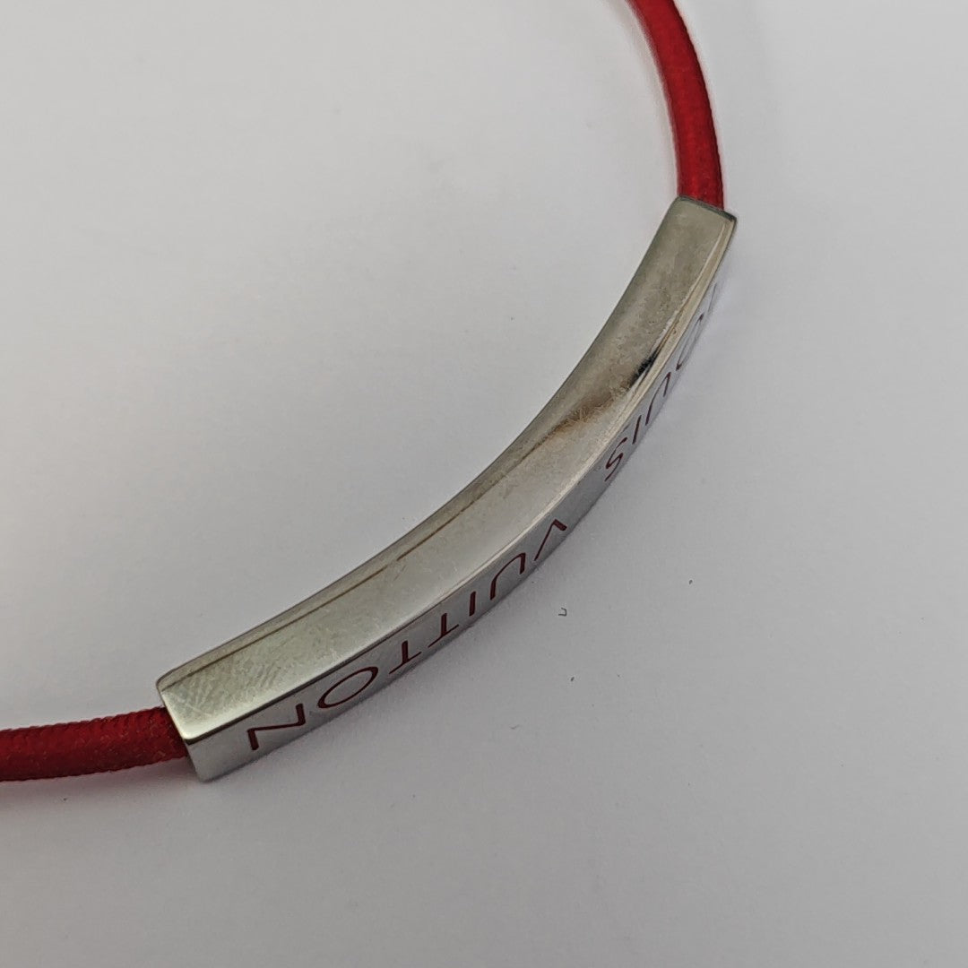 SPACE LV Metal Red Bangle