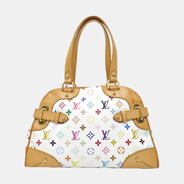LV × TM CLAUDIA Monogram Coated Canvas White