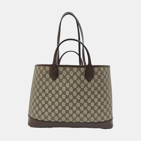 Monogram Coated Canvas Top Handle Bag Beige