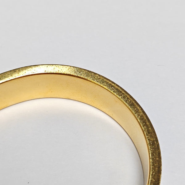 Clic H Metal Gold Bangle