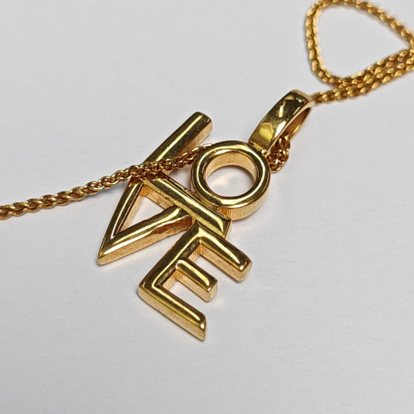 Brass Gold Necklace
