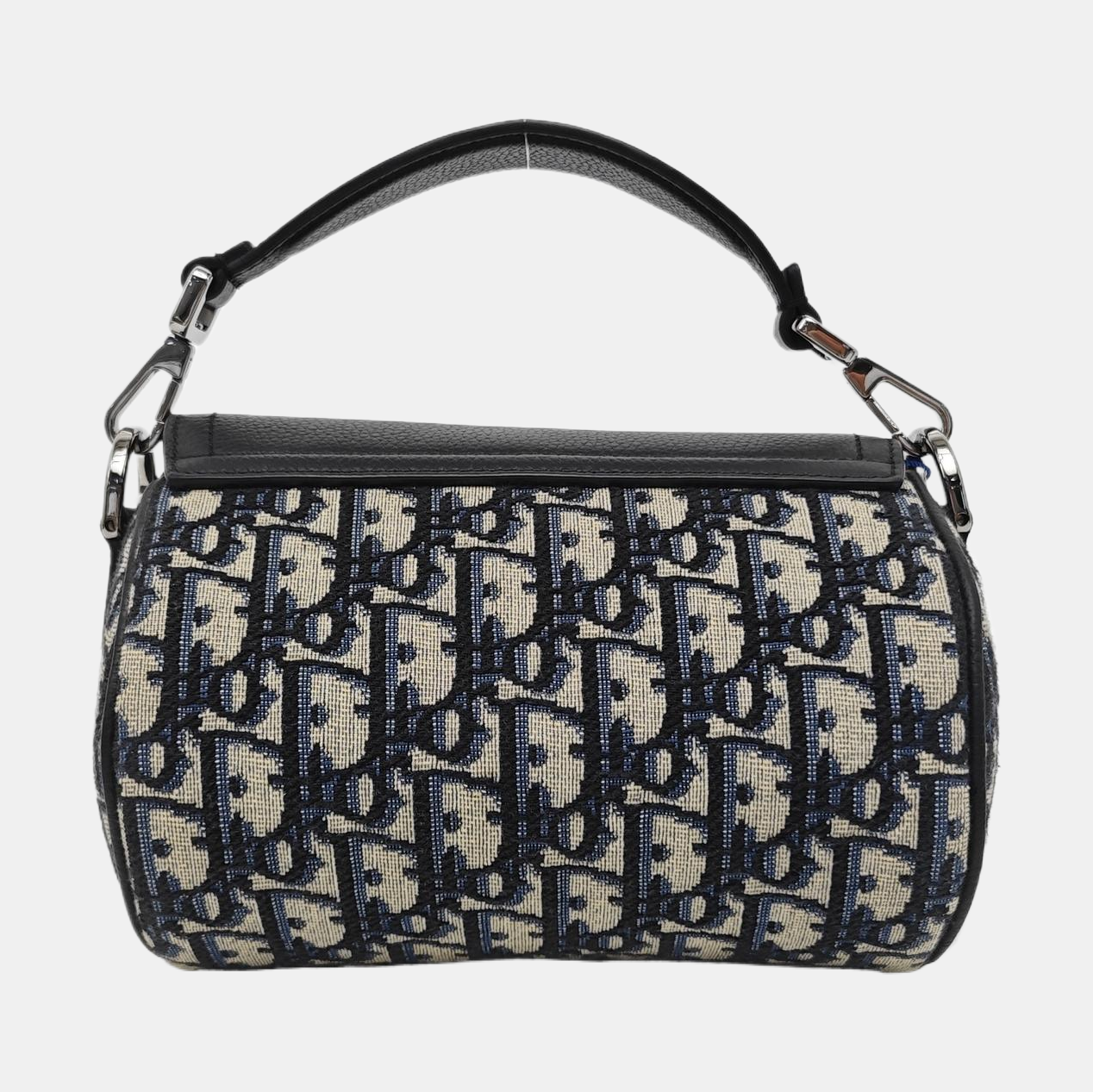 Saddle Mini Oblique Canvas Blue