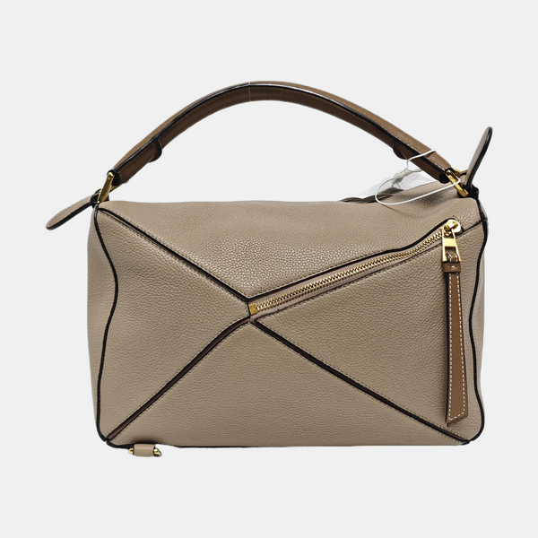 Puzzle Medium Calfskin Brown