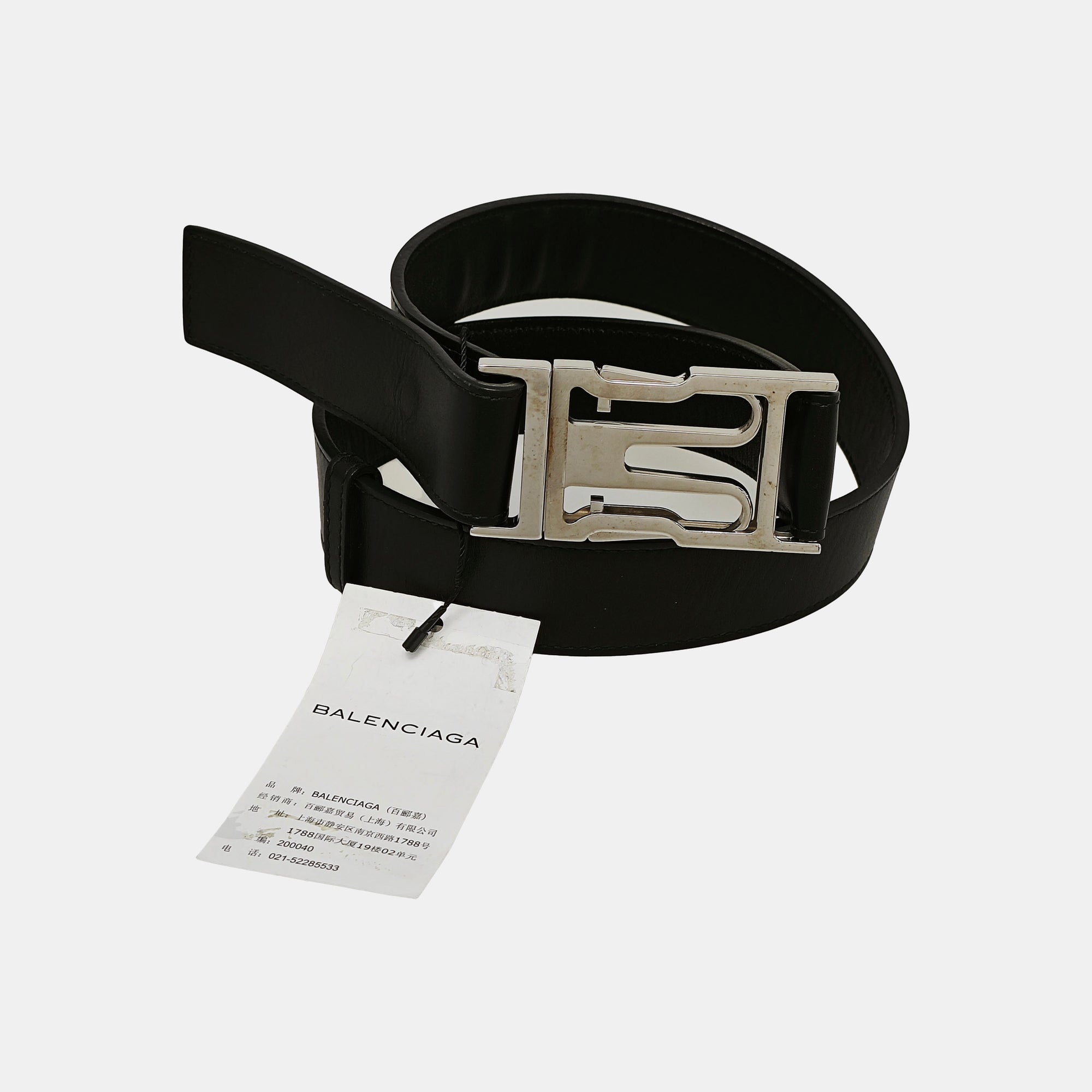 Leather Belt Black