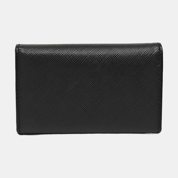 Gancio Calfskin Black Key Pouch