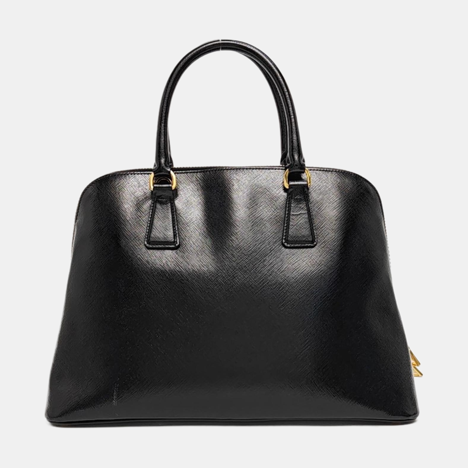 Authenticated pre-owned  Promenade Saffiano Calfskin Black - Top Handle Bag at Looply
