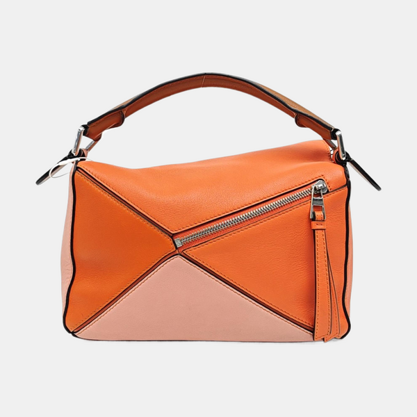 Puzzle Small Calfskin Multicolor
