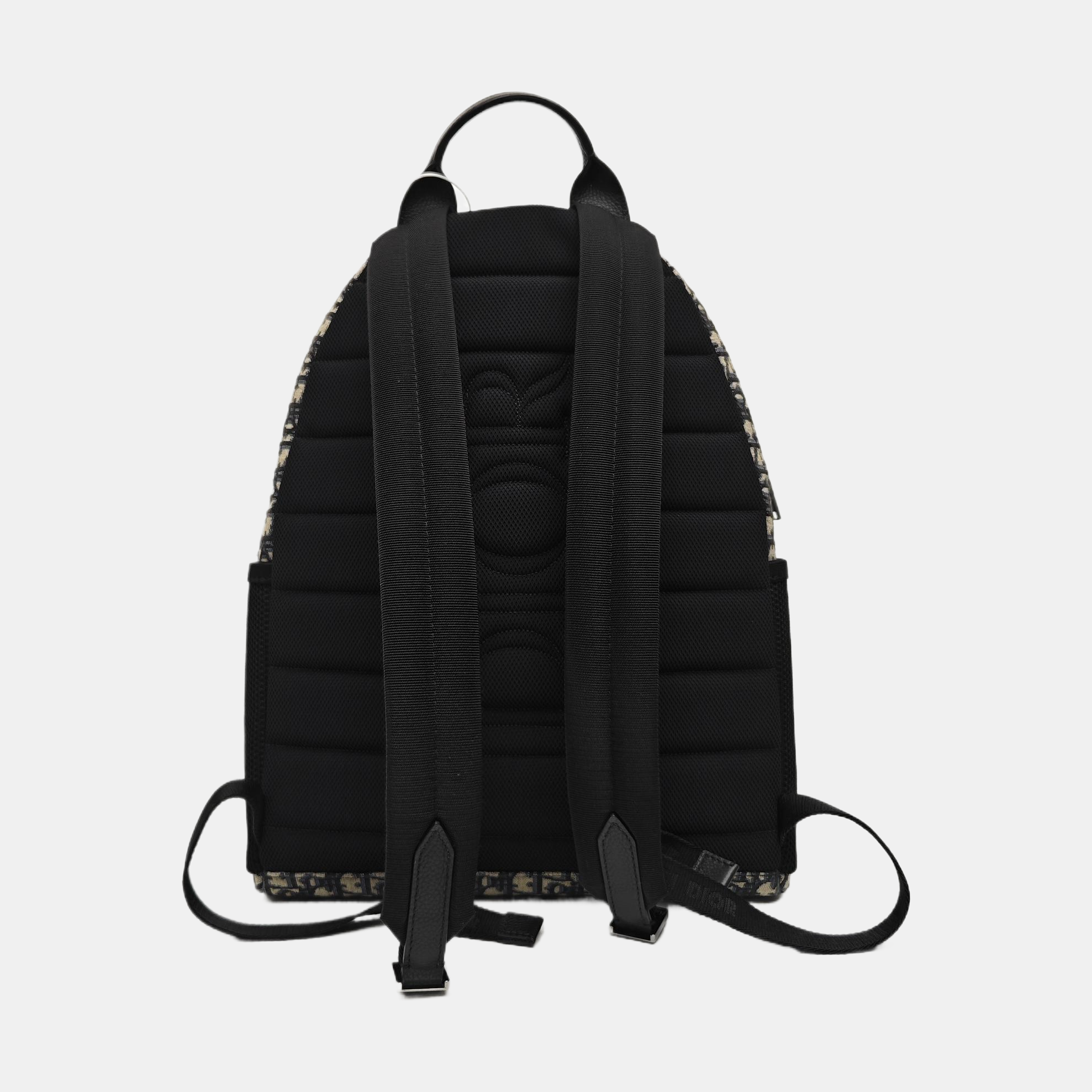 Oblique Canvas Backpack Blue