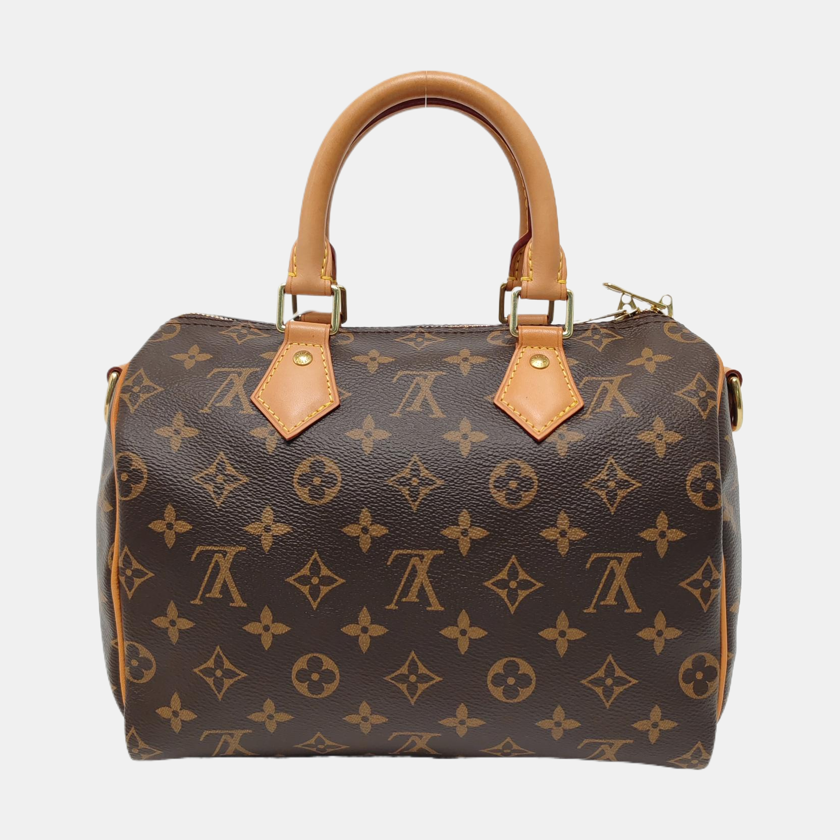 Speedy 25 Lona revestida Monogram marrón