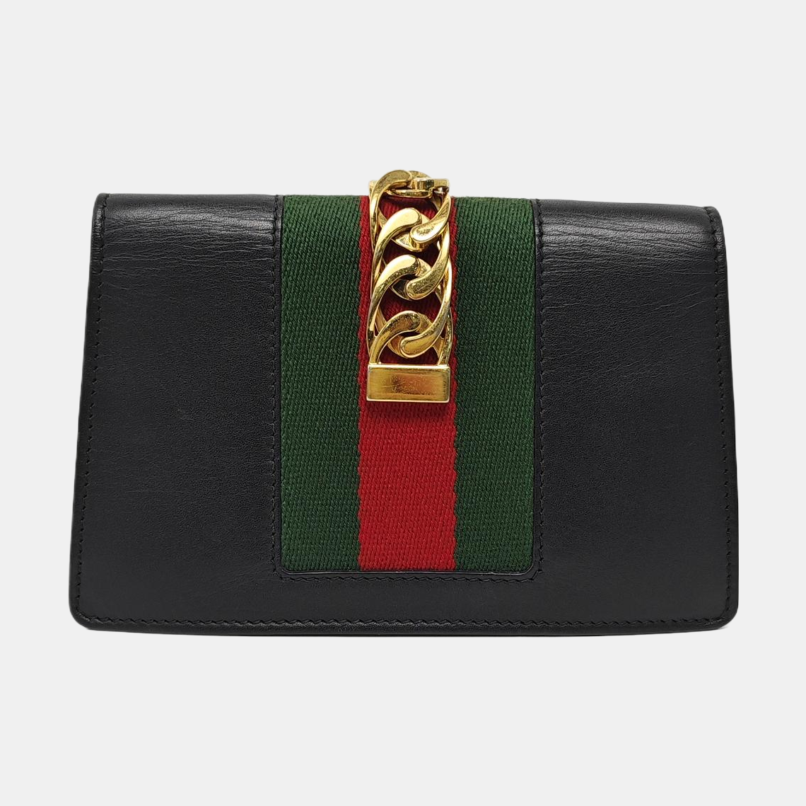 Sylvie Super Mini Calfskin Black