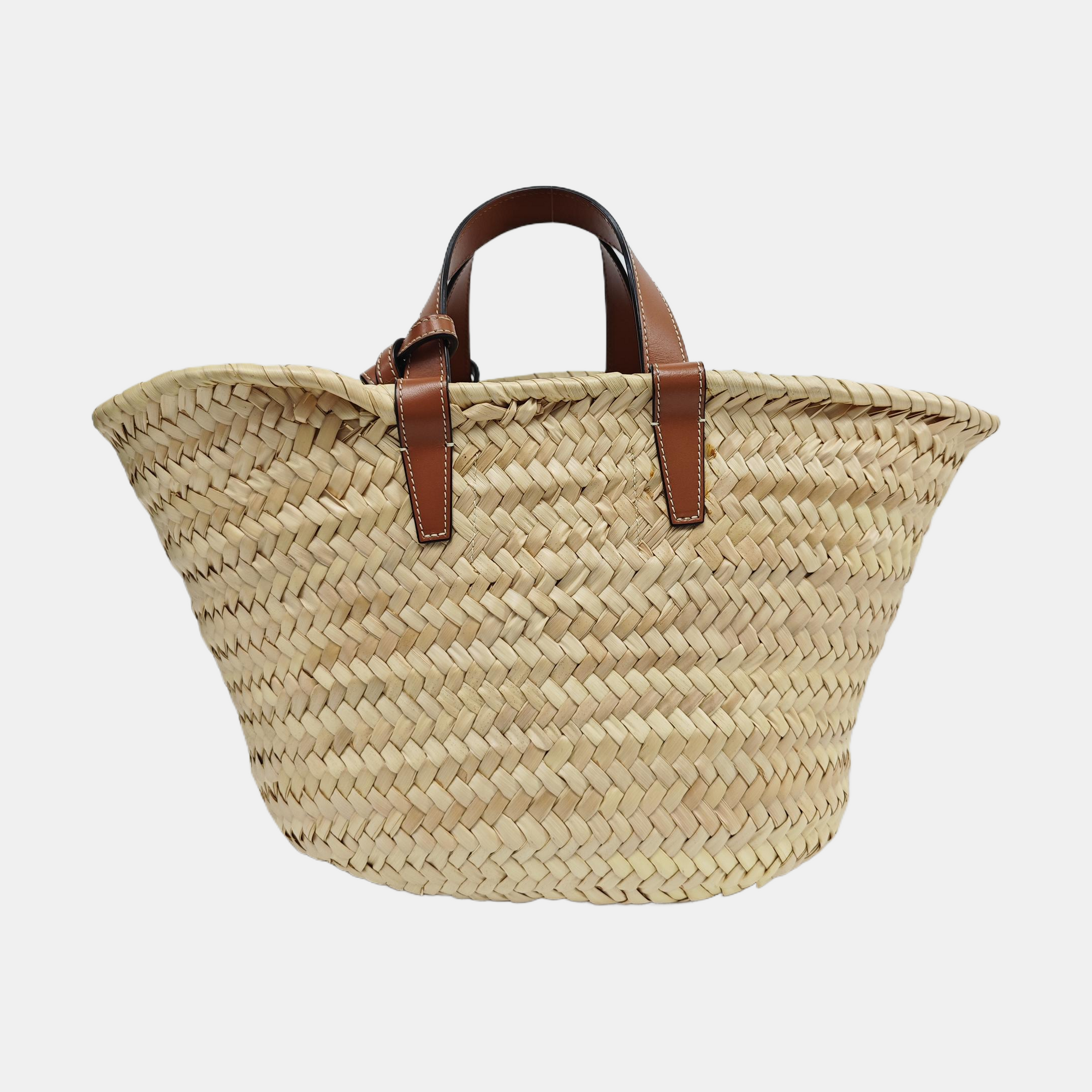 Authenticated pre-owned  TEEN TRIOMPHE CELINE CLASSIC Straw Beige - Shoulder Bag at Looply