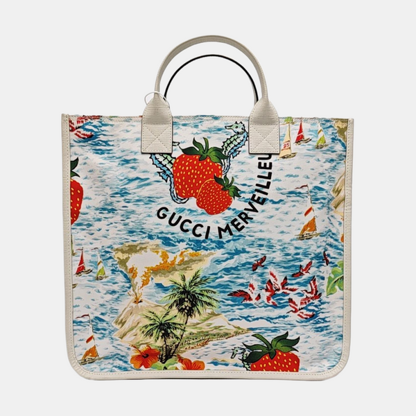 Fabric Tote Bag Multicolor