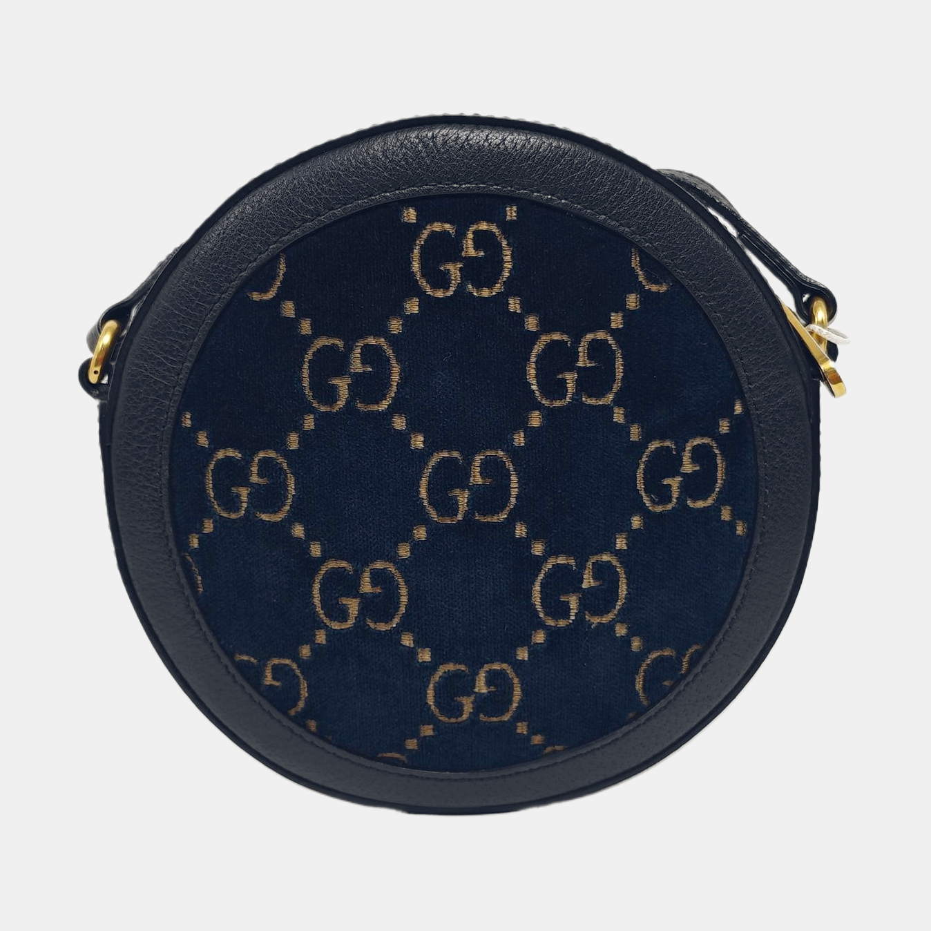 Ophidia Mini Monogram Suede Blue