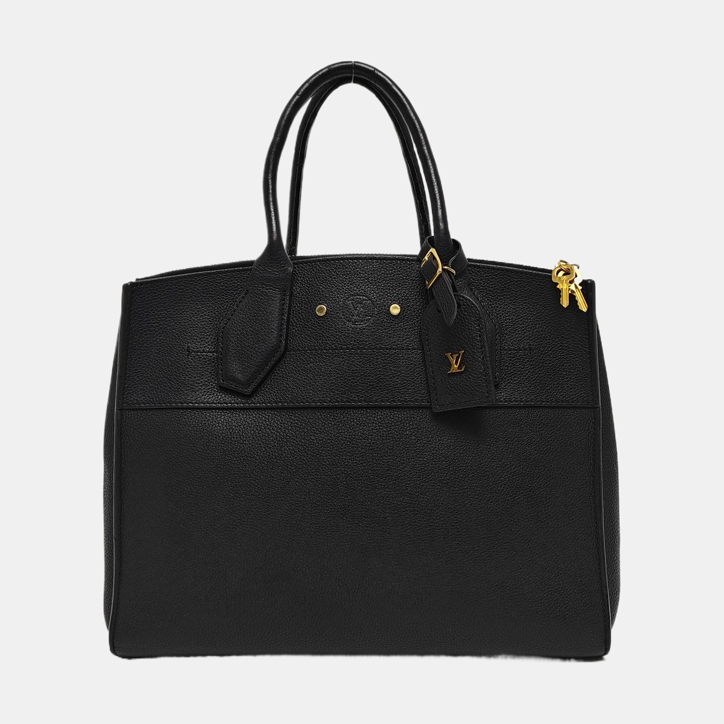 CITY STEAMER MM Calfskin Black