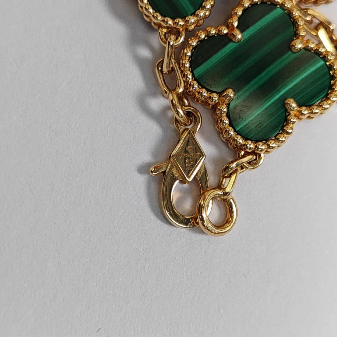 Vintage Alhambra 18k Gold Bracelet