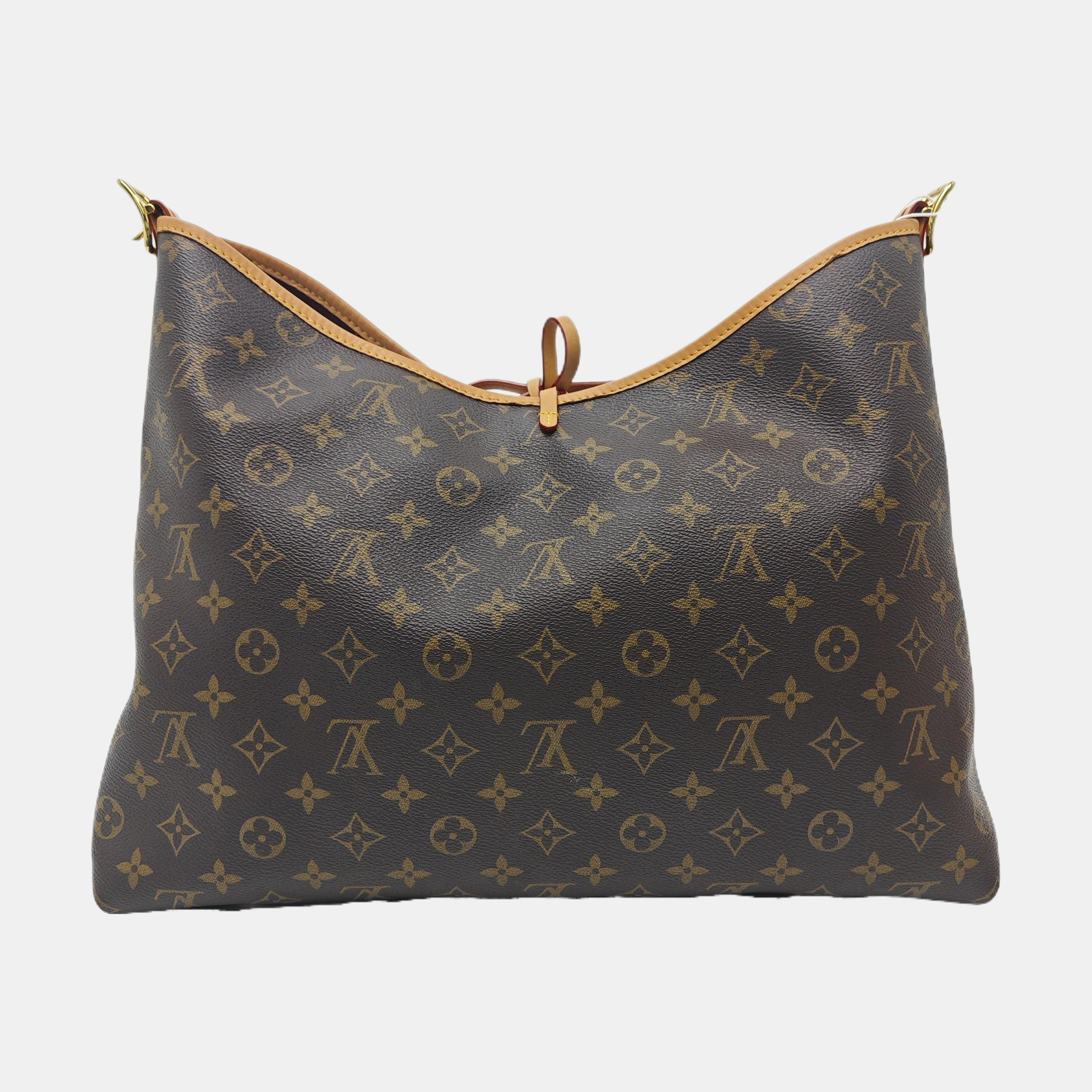 CARRYALL MM Monogram Coated Canvas Brown