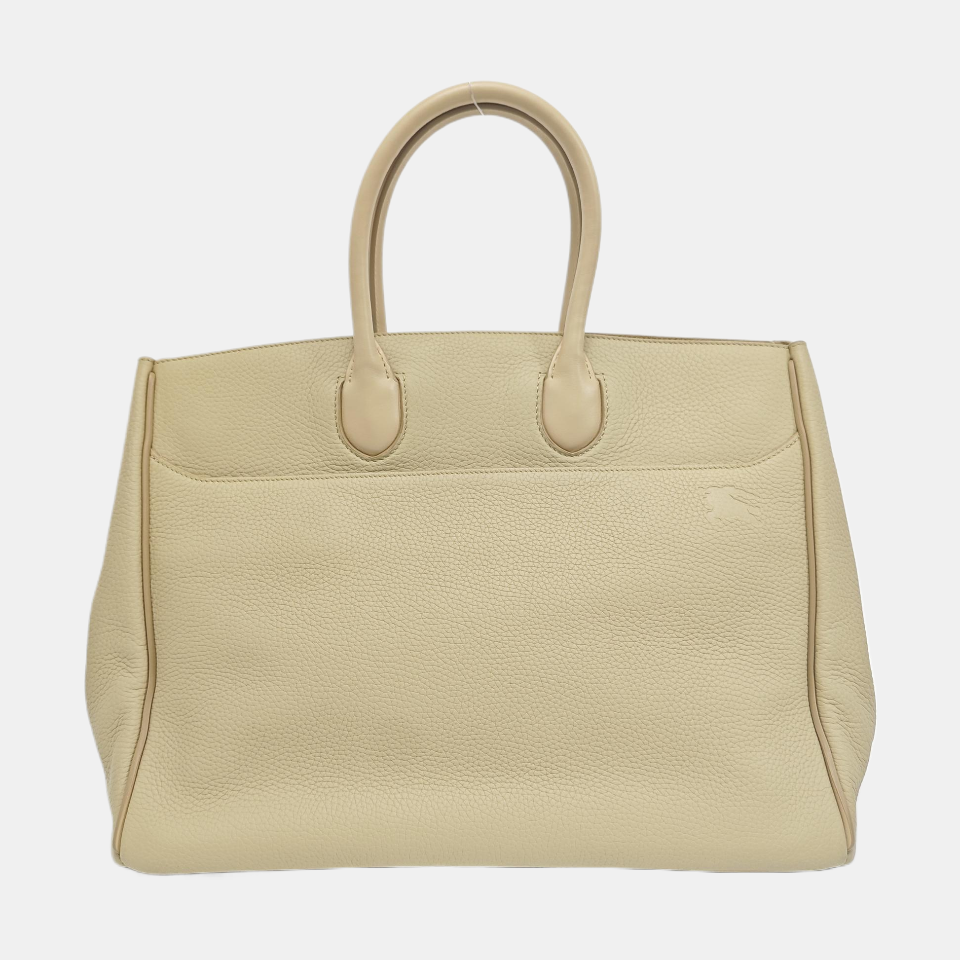 Calfskin Tote Bag Medium Beige