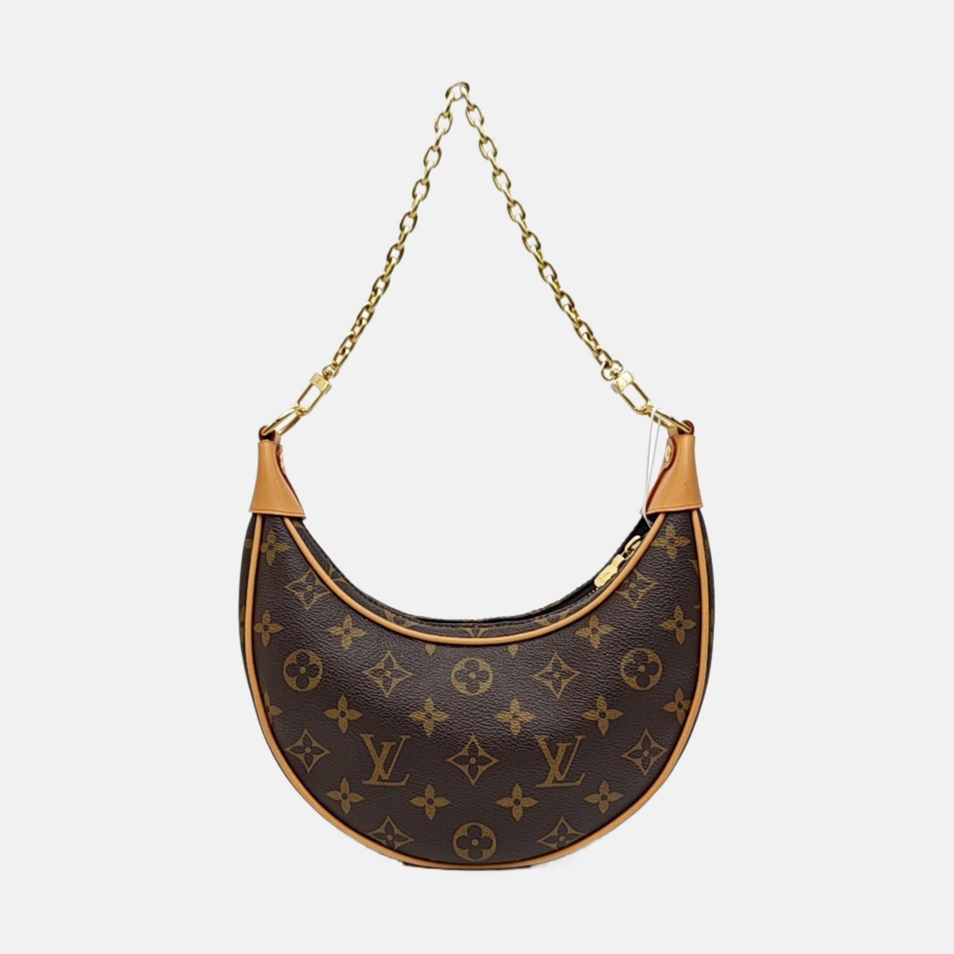 LOOP Monogram Coated Canvas Brown