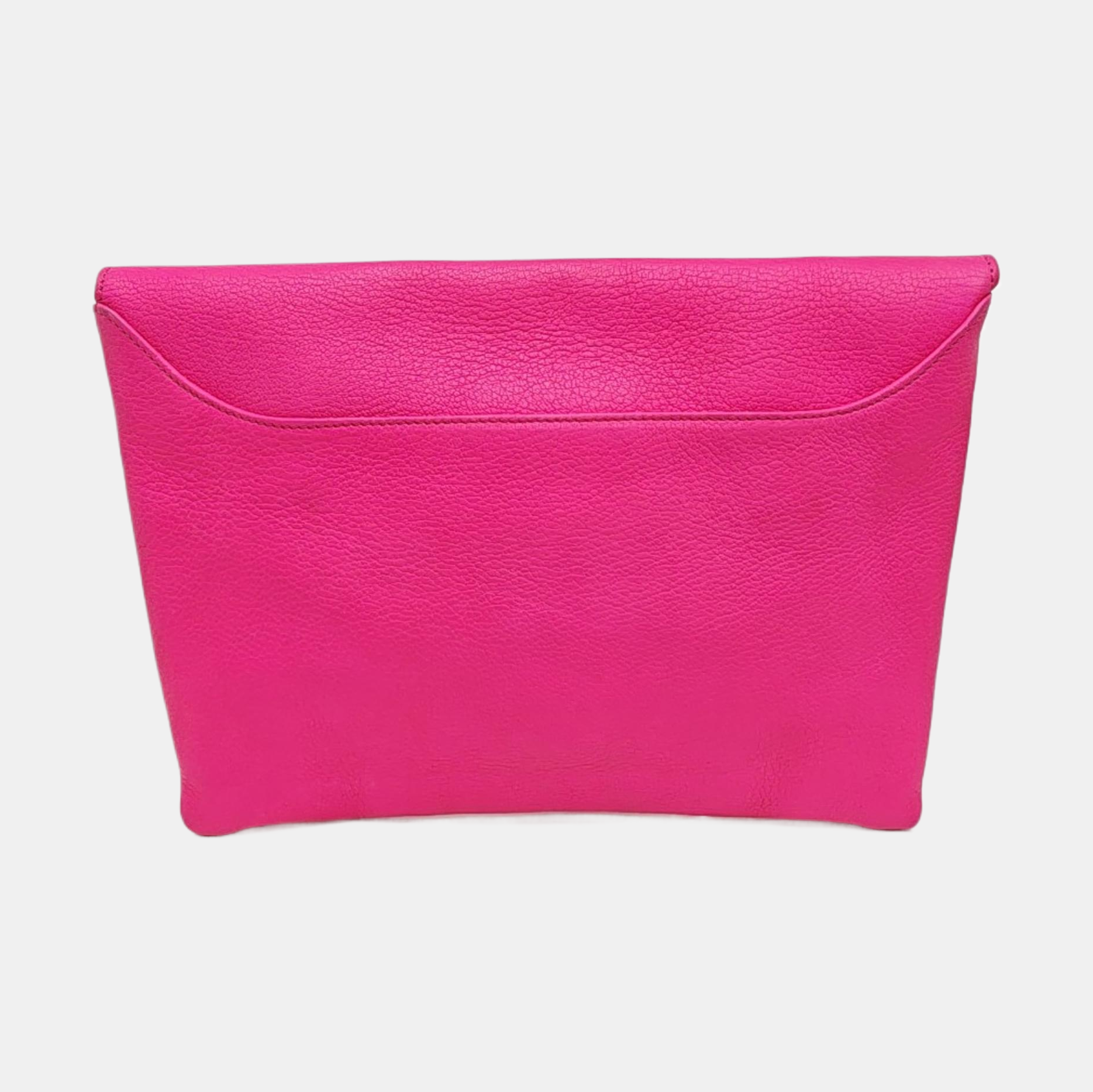 Calfskin Clutch Red