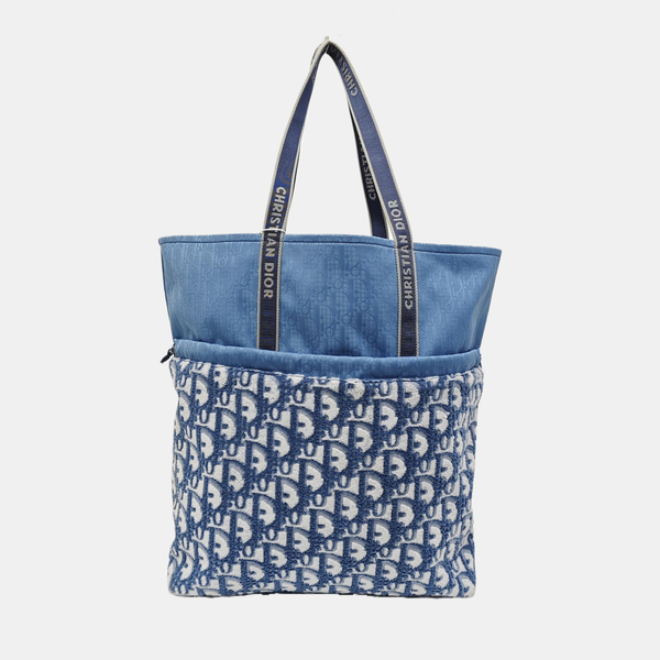 Fabric Tote Bag Blue
