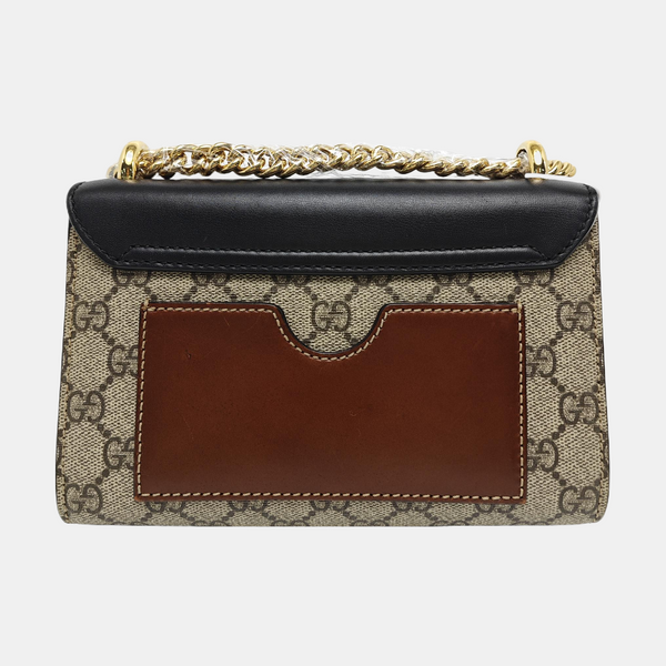Authenticated pre-owned  Padlock Small Monogram Coated Canvas Multicolor - Shoulder Bag at Looply