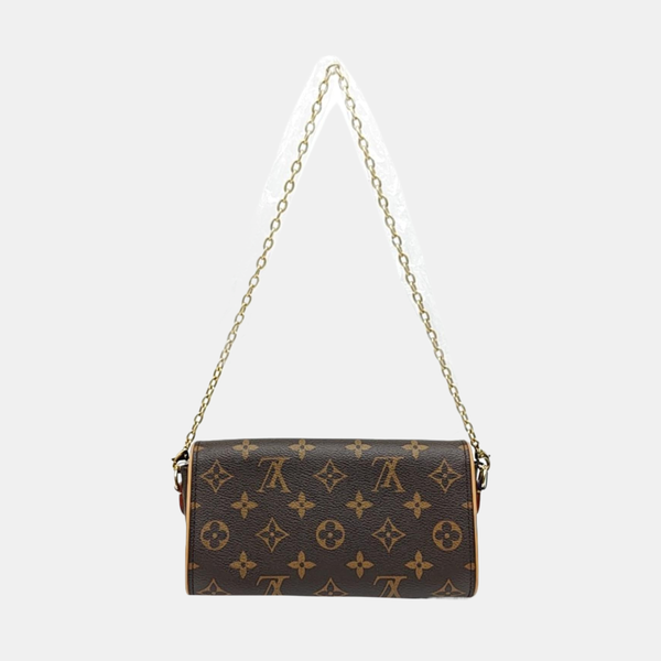 Pochette Camille Monogram Coated Canvas Brown