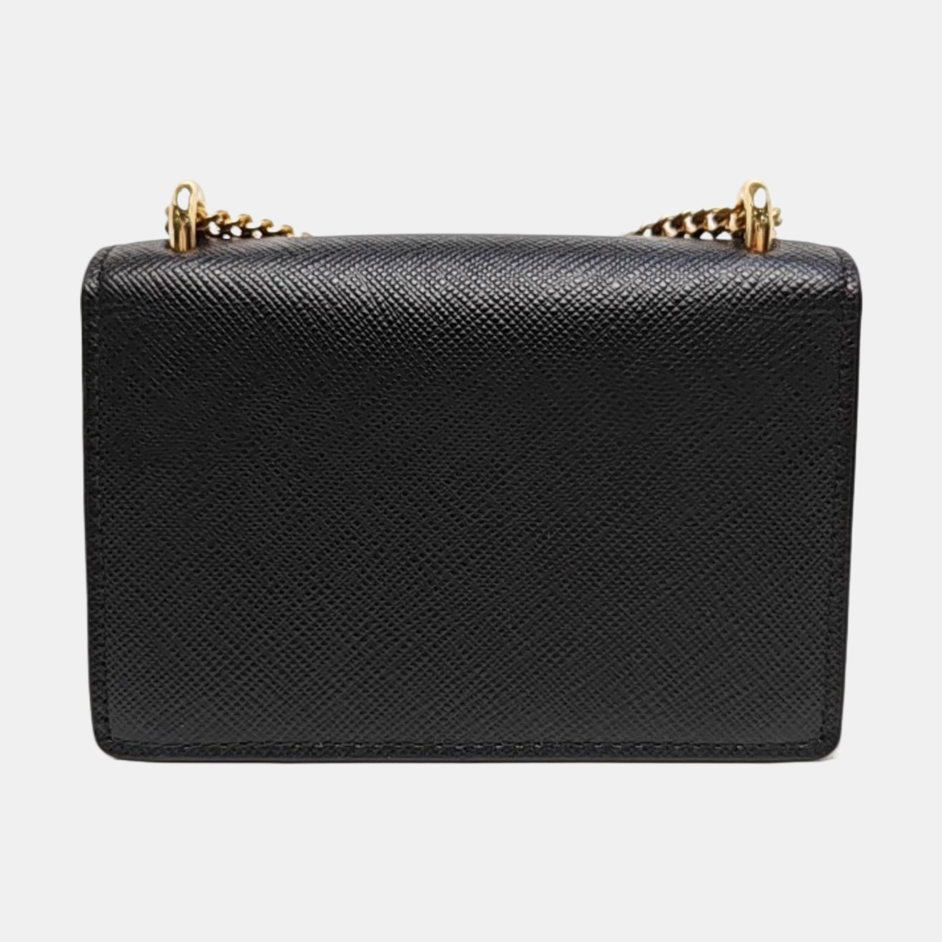 Mini Bag Saffiano Calfskin Black