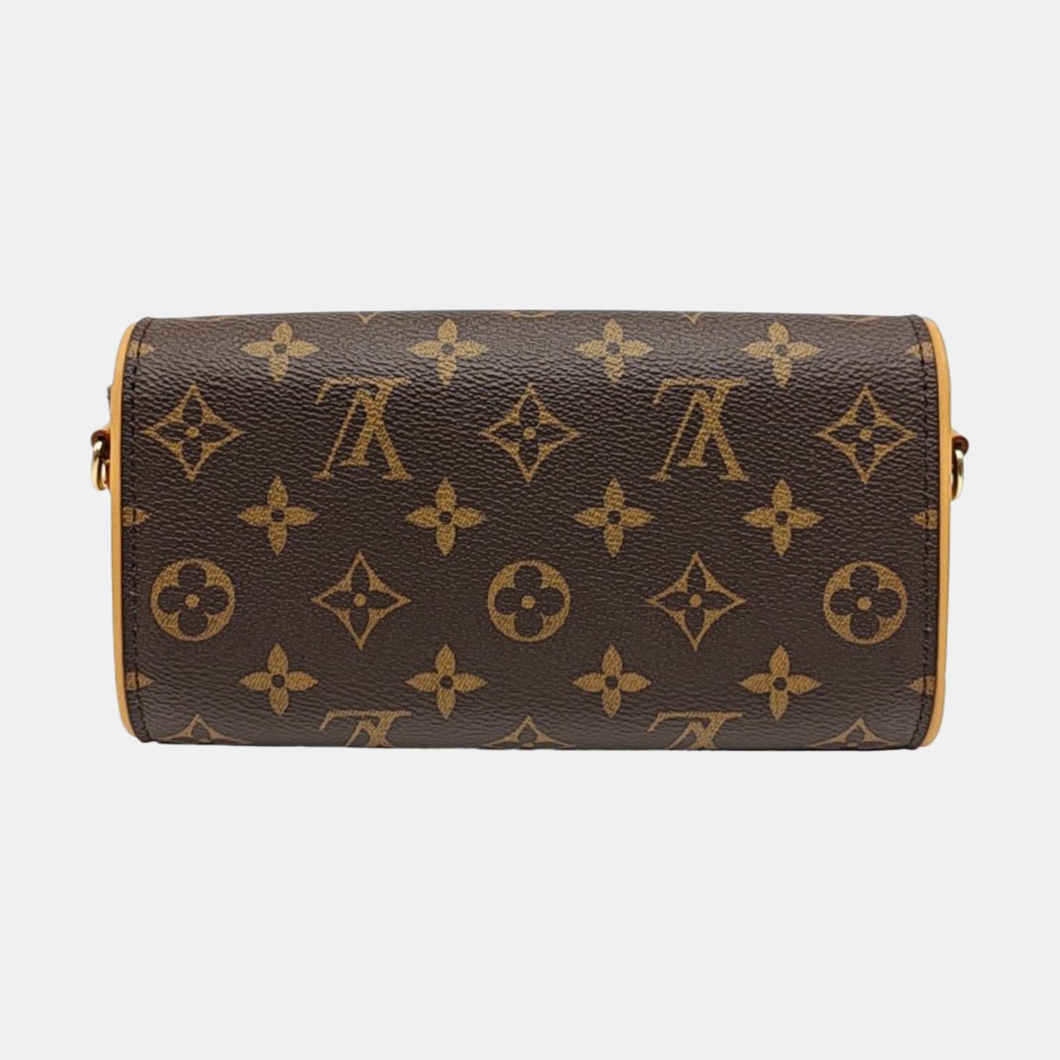 Pochette Camille Monogram Coated Canvas Brown
