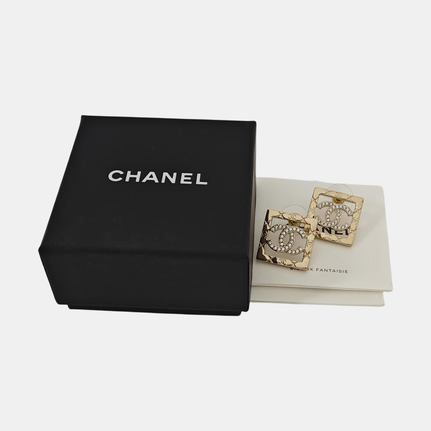 Metal Gold Stud Earrings