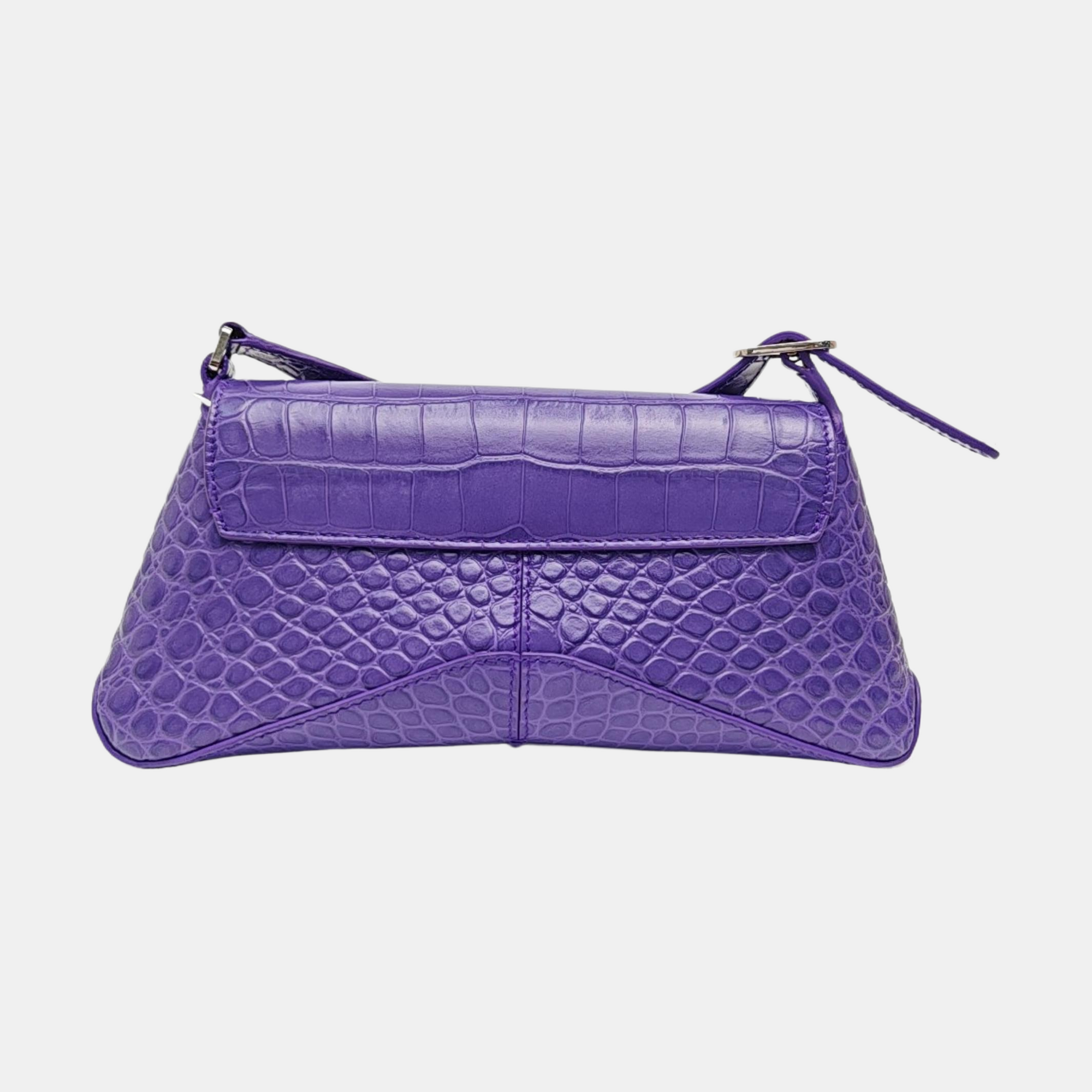 Hourglass Small Calfskin Purple