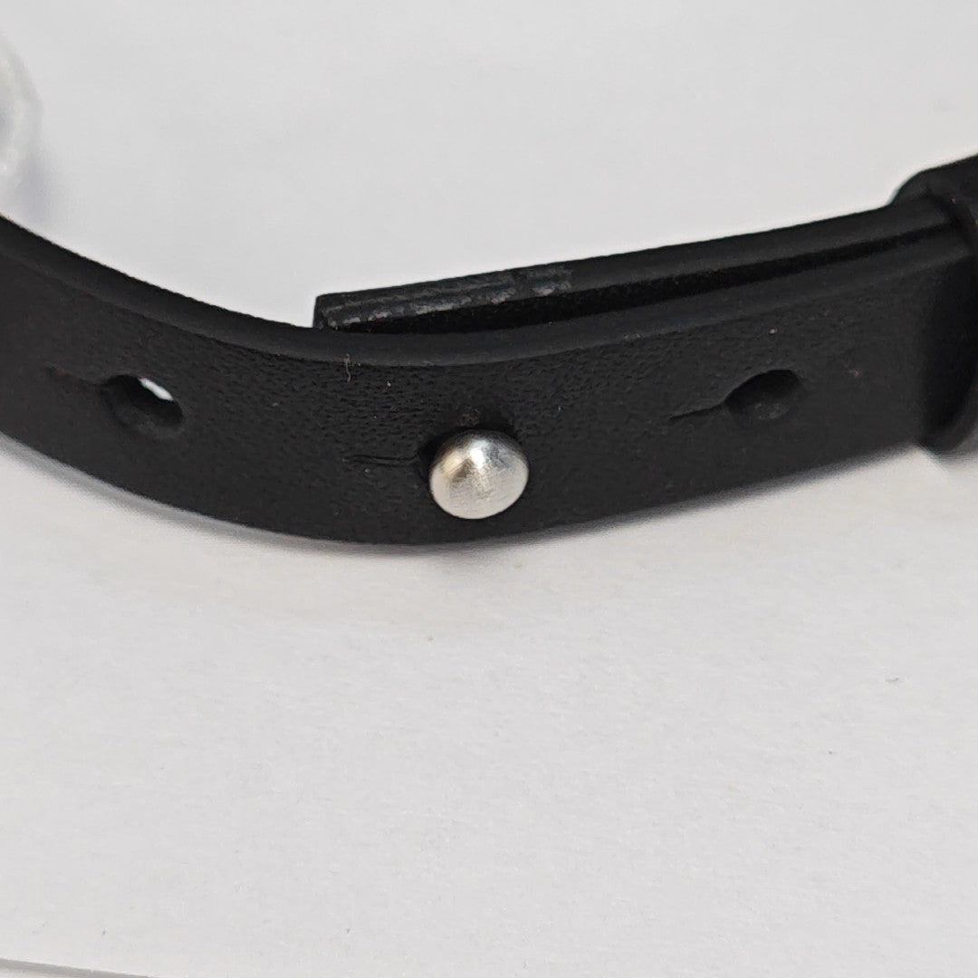 Leather Black Bracelet