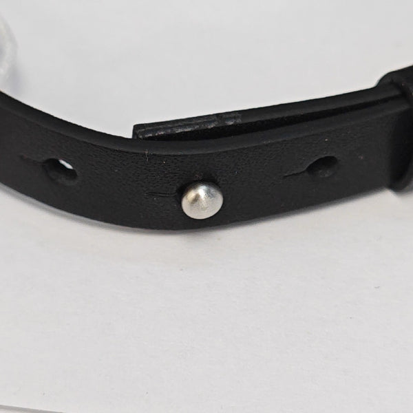 Leather Black Bracelet